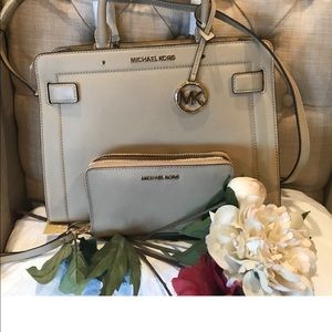 Mk bag and wallet